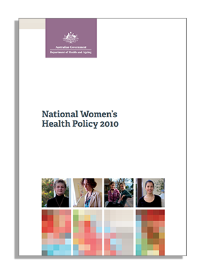 cover - national women's health policy 2010