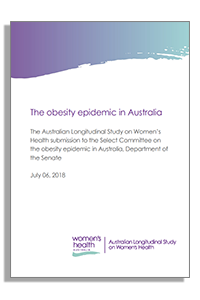 Submission to the Senate Inqiry into obesity in Australia